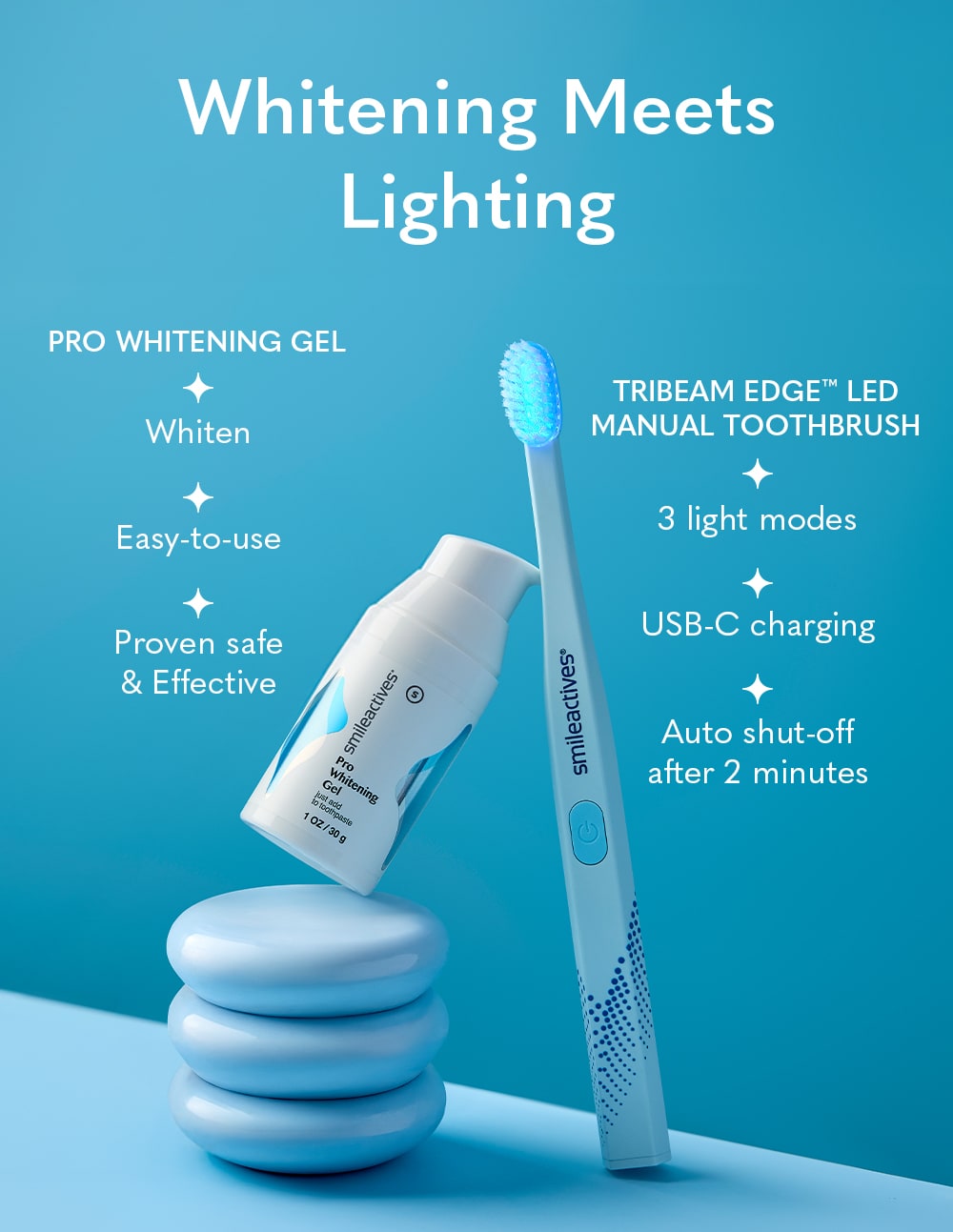 TriBeam Edge™ Whitening System