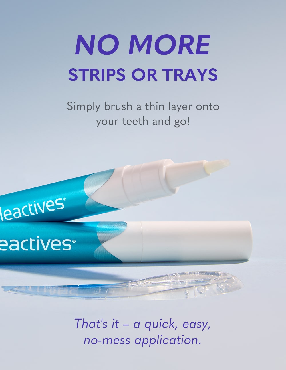 How to use the SmileActives Vanilla Mint  teeth Whitening Pen no strips no trays